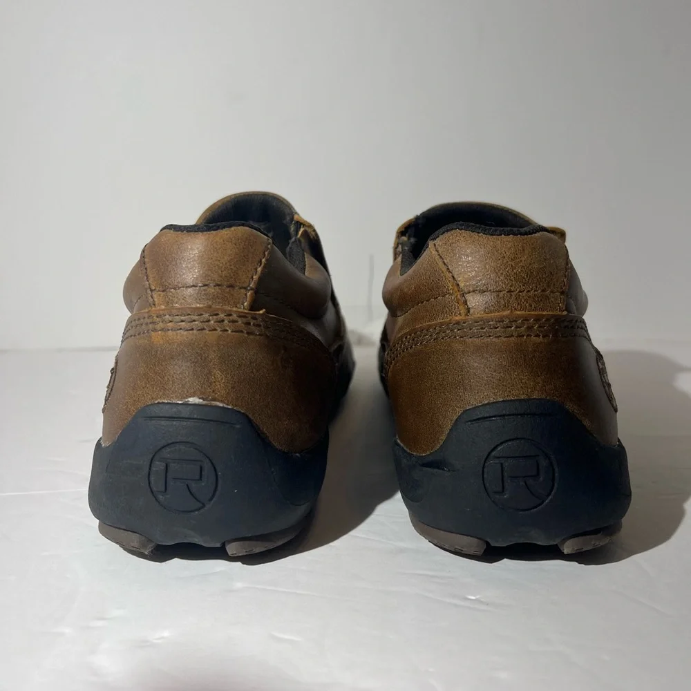 Ropers‎ Brown Leather slip on loafer mules size mens size 8.5